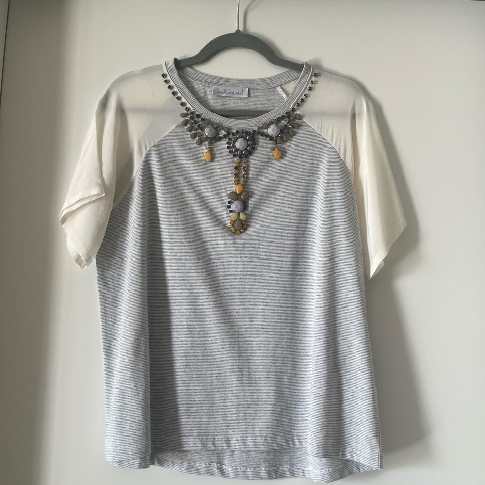 T-Shirt with Cristal decoration